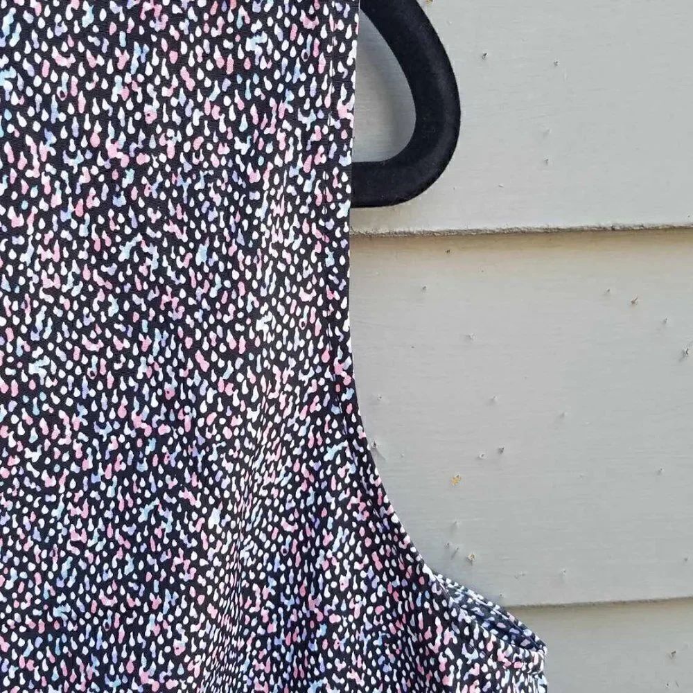 Notations Black Pink Blue Print Shell size Large - Picture 11 of 12